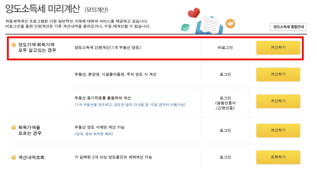 양도소득세